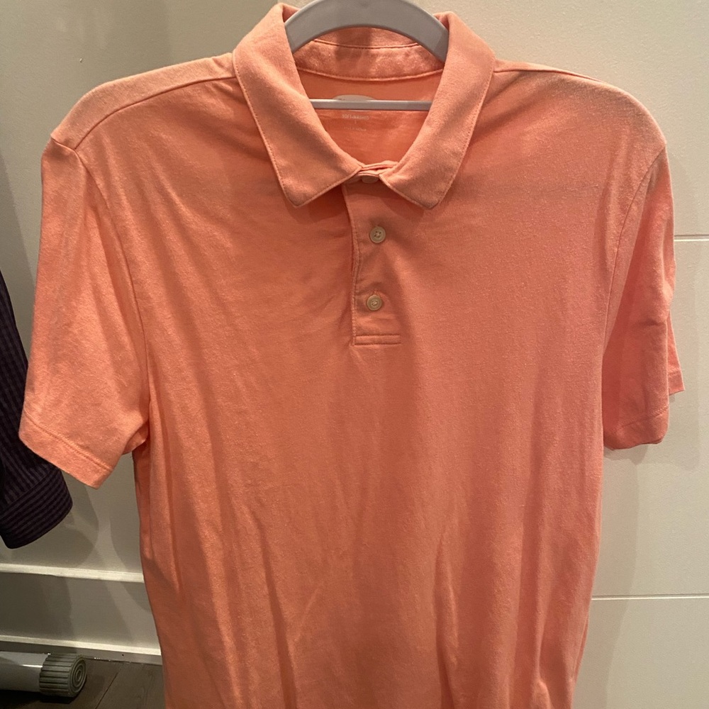 Orange Old Navy Polo (multiple colors for sale on my profile)